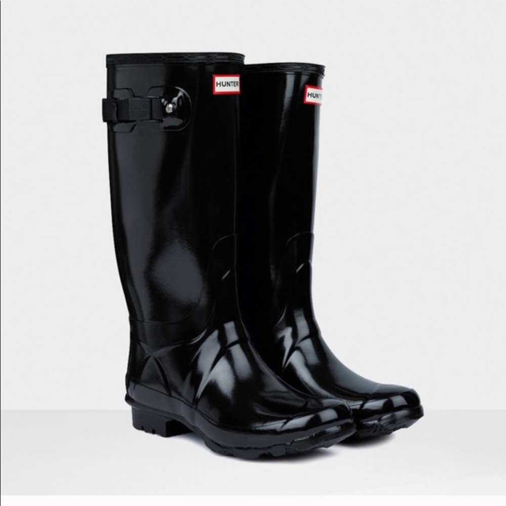 Barely worn!!! Hunter Rain Boots - Huntress Style